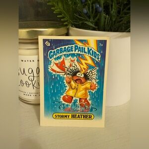 Garbage Pail Kids Stormy Heather Trading Card